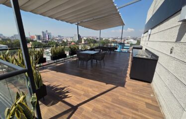 Se RENTA hermoso Departamento en Condominio Espacio Escandón M.H